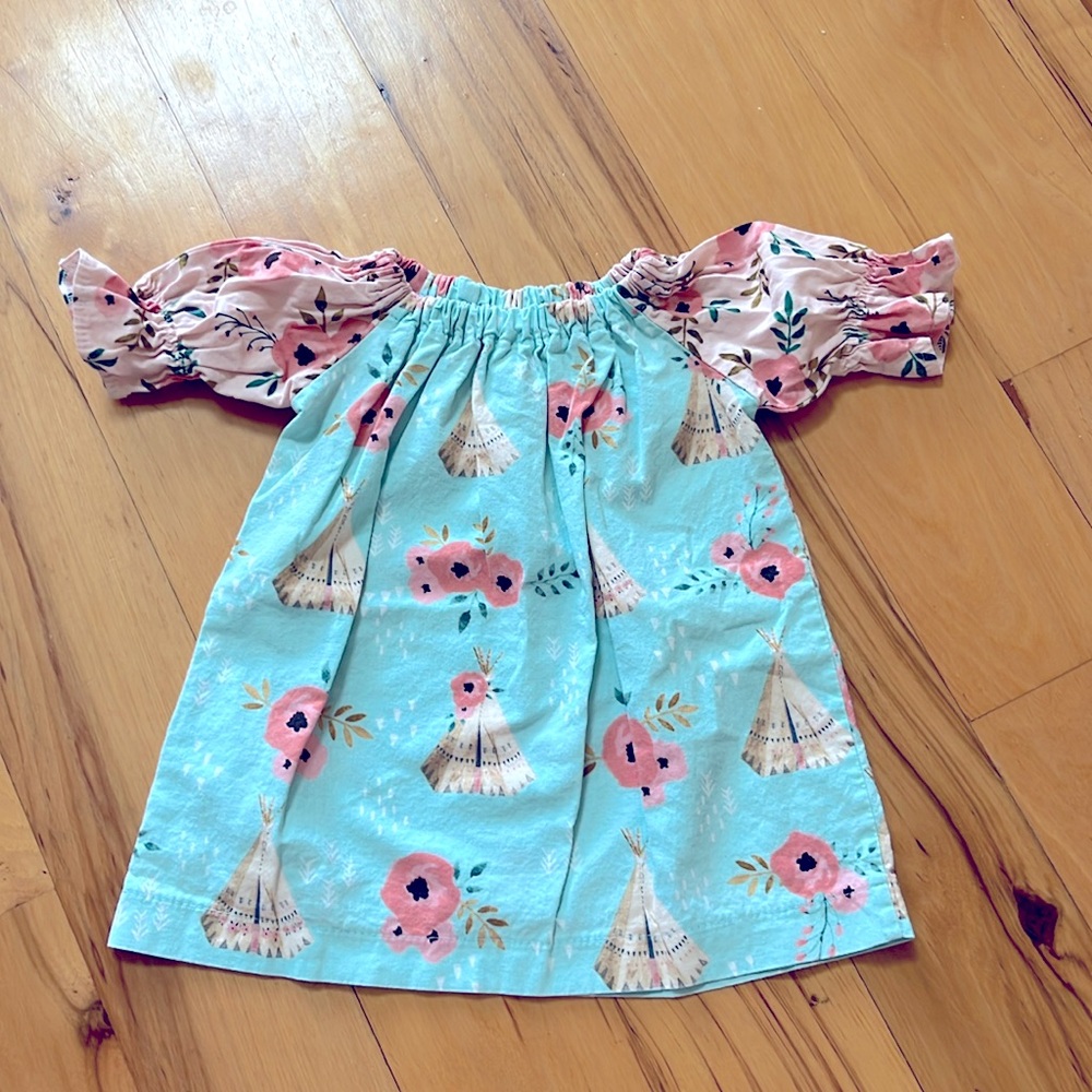 Infant teepee dress